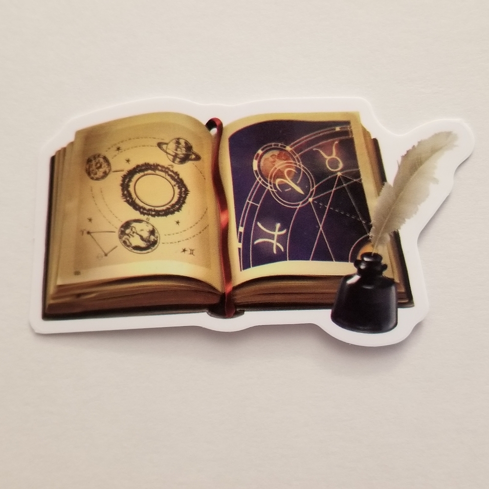 10/$10 Magical Book Sticker